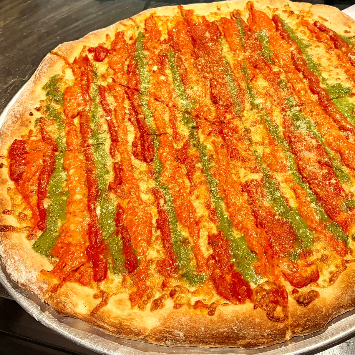 Tri Colore Pizza.