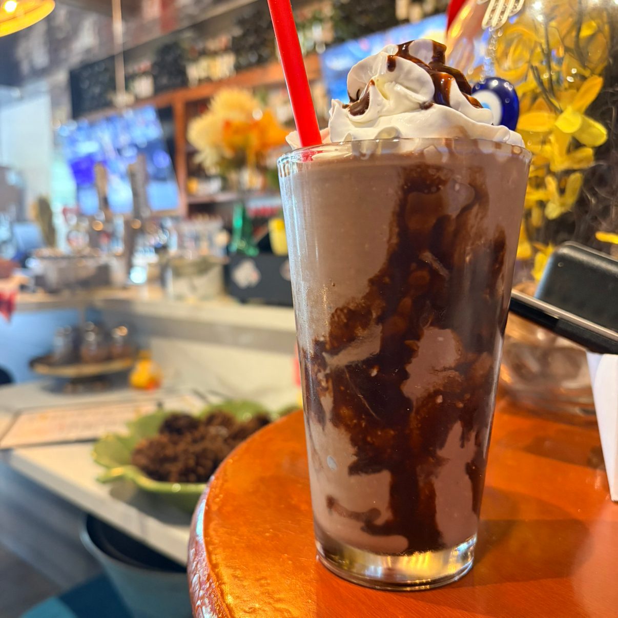 Chocolate Milk Shake.