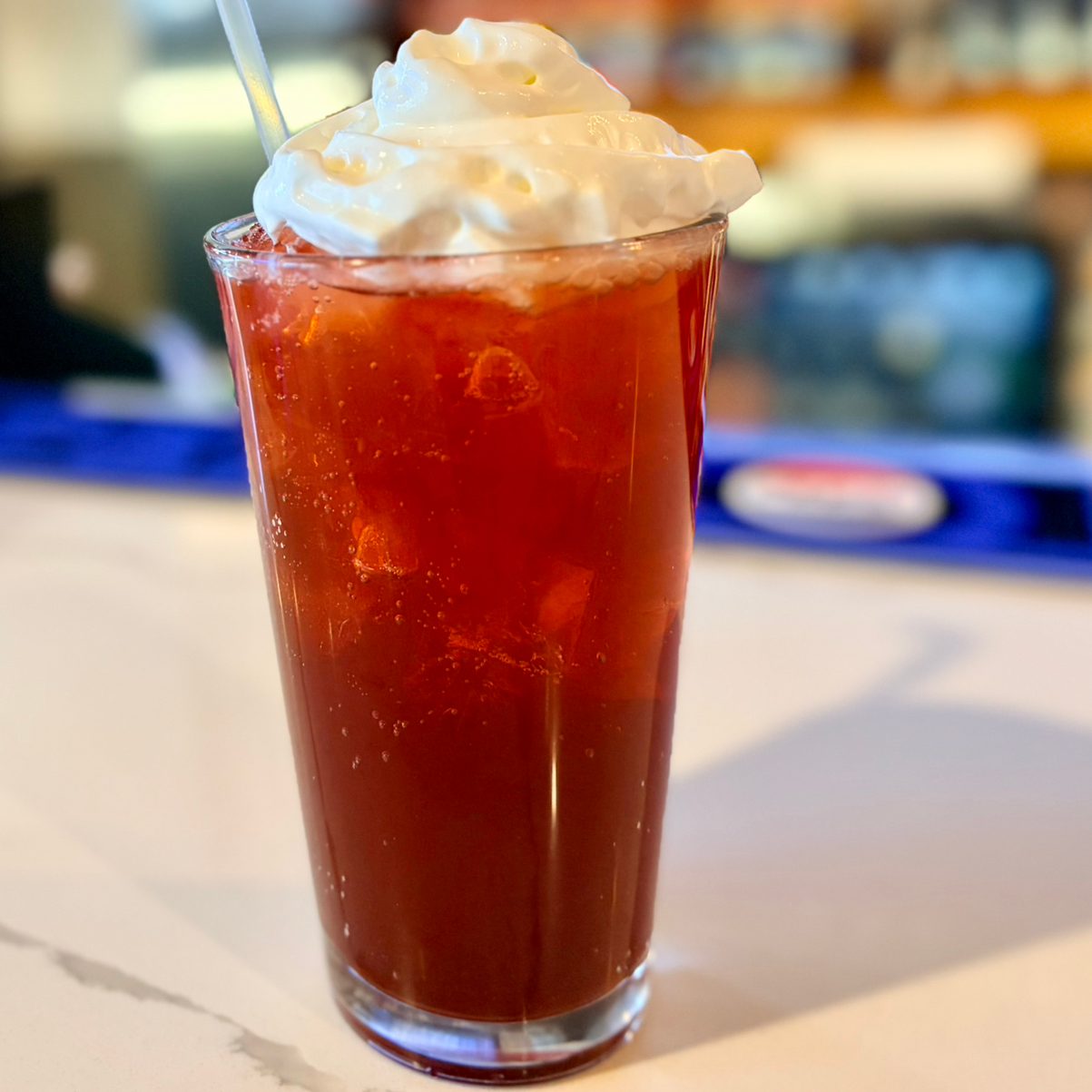 Blood Orange Soda.
