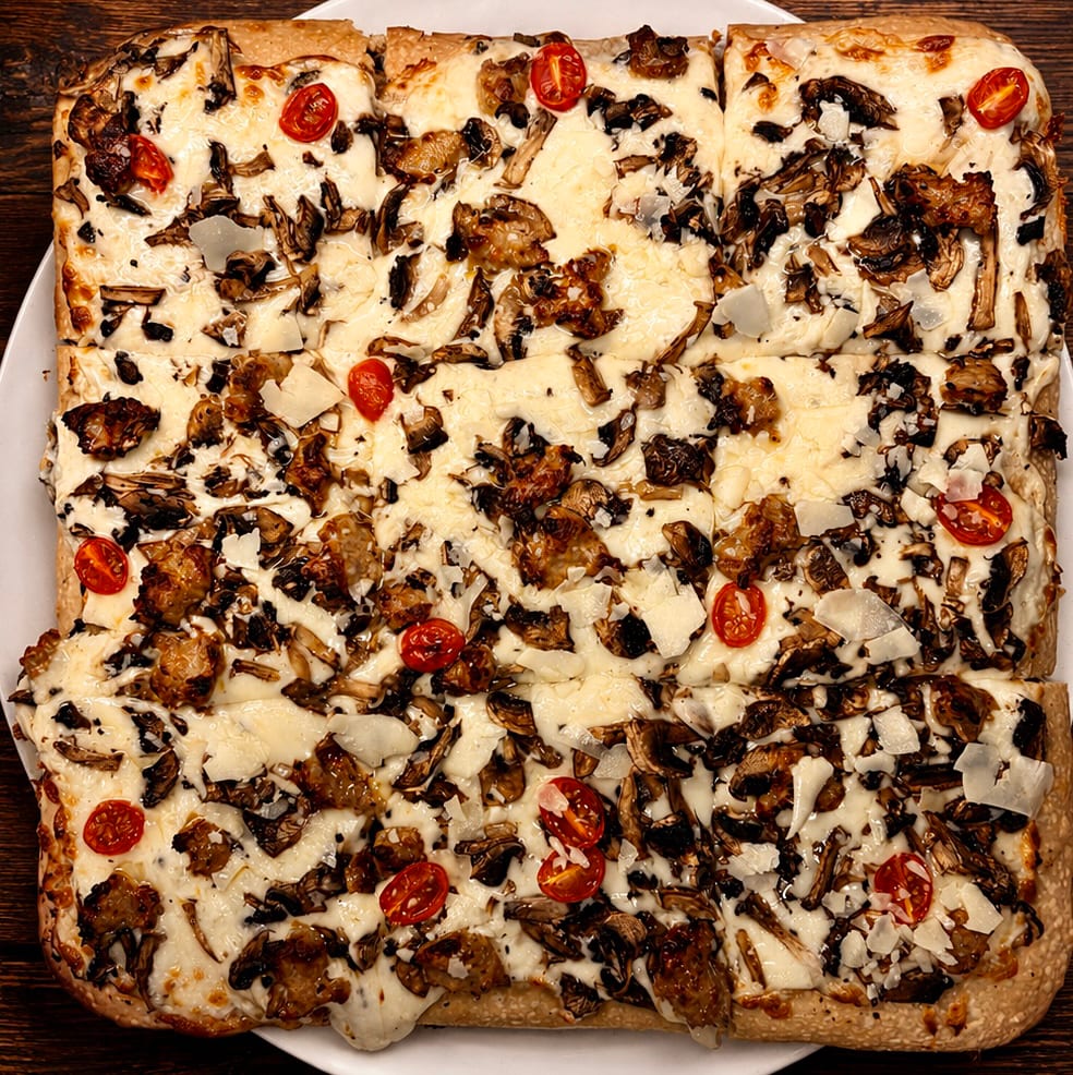 Tartufo Sicilian Pizza.