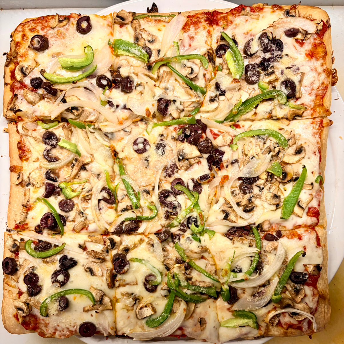 Verde Sicilian Pizza.