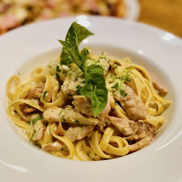 Alfredo Chicken.